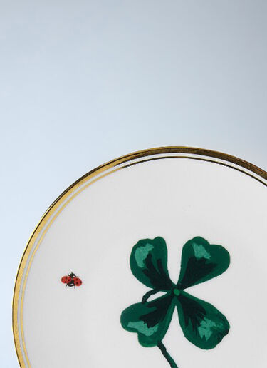 Bitossi Home Set Of Six Cloverleaf Bread Plate Multicolour wps0692587