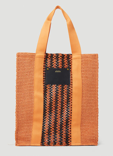 Isabel Marant Puebla Tote Bag Orange ibm0252021