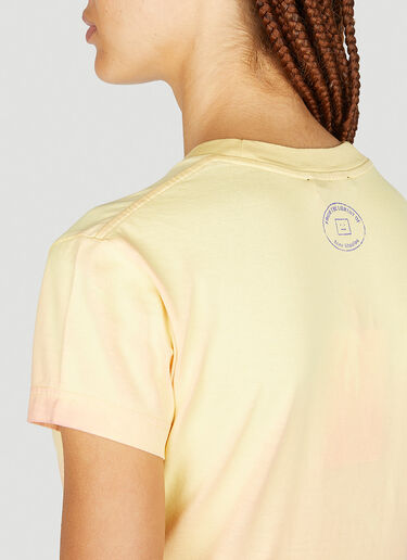 Acne Studios Heat Reactive T-Shirt Yellow acn0251042