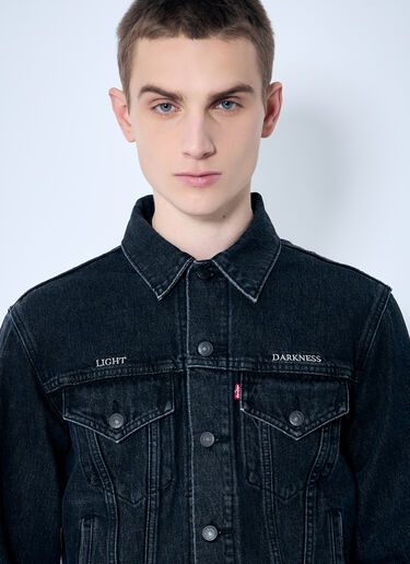 Levi's x Undercover 트러커 타입 III 재킷  블랙 leu0160006
