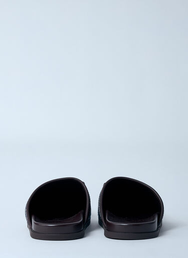 Gucci Denim Horsebit Mules Black guc0159060