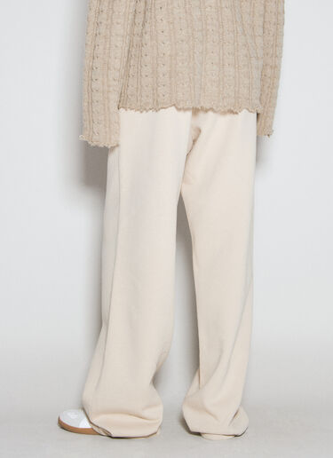 MM6 Maison Margiela Jersey Track Pants Beige mmm0254009