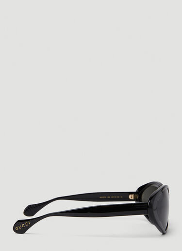 Gucci GG1377 Cat Eye Sunglasses Black guc0251237