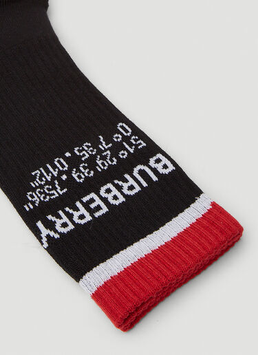Burberry Coordinates Socks Black bur0151142