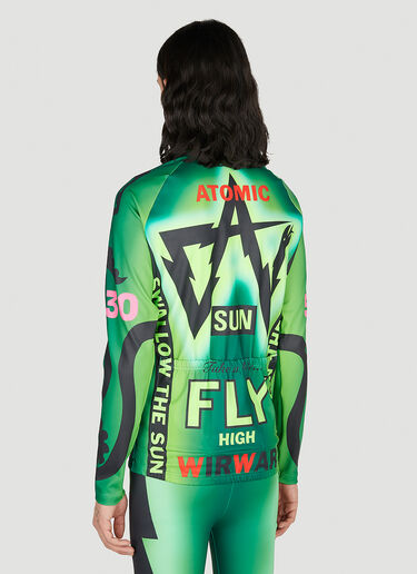 Walter Van Beirendonck Sun 上衣 绿色 wlt0152009