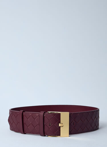 Bottega Veneta Braided Belt Brown bov0260032