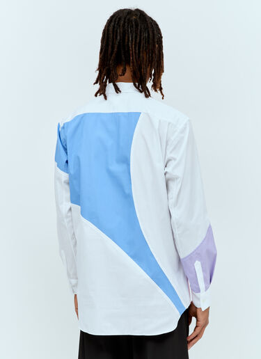 Comme des Garçons SHIRT x Andy Warhol 팝 아트 셔츠 화이트 cdg0156002