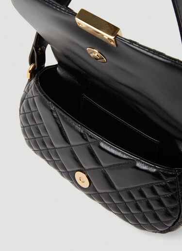 Versace Greca Goddess Mini Shoulder Bag Black vrs0253044