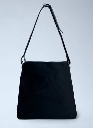 Dries Van Noten Canvas Shoulder Bag Black dvn0163035