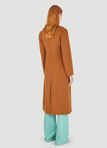 Sportmax Ezor Coat Brown spx0247007
