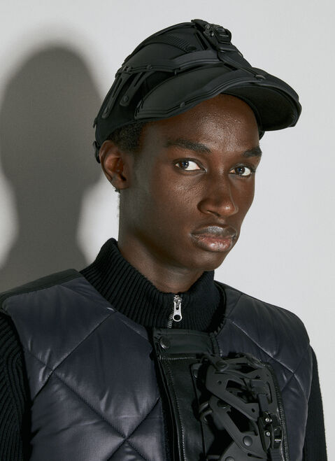 Thom Browne Helmet Baseball Cap Pink thb0151046