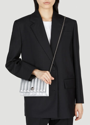 Small Skull Shoulder Bag Alexander McQueen Small Skull Shoulder Bag Silver amq0252003