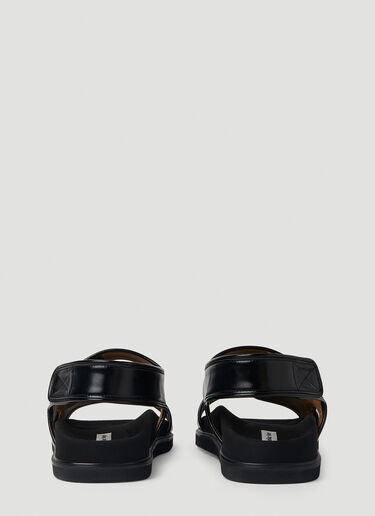 Reike Nen Piping Velcro Mould Sandals Black rkn0251004