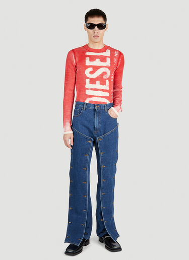 Diesel K-Atullus-Round 毛衣 红色 dsl0151001