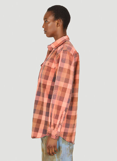 NOTSONORMAL Glo Flannel Shirt Orange nsm0348019