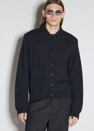 Rick Owens Evening Polo 开衫  灰色 ric0155017