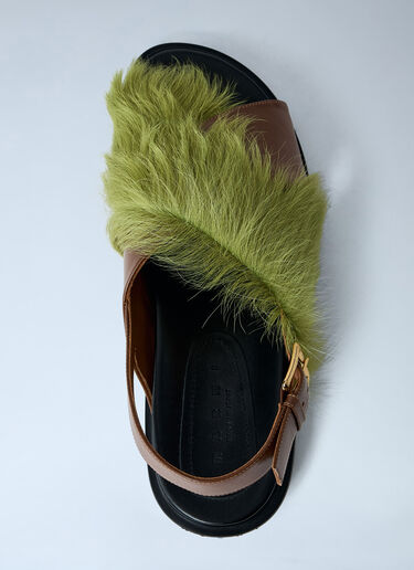 Marni Fussbett Shoes Yellow mni0263016