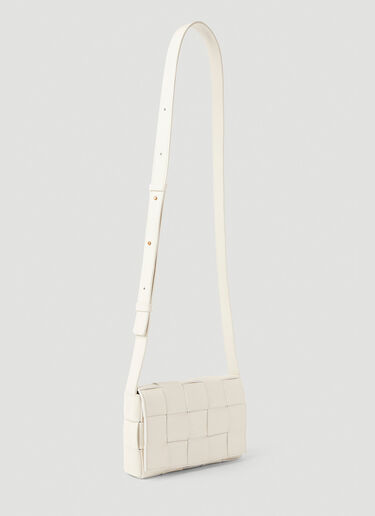 Cassette Small Shoulder Bag Bottega Veneta Cassette Small Shoulder Bag White bov0251038