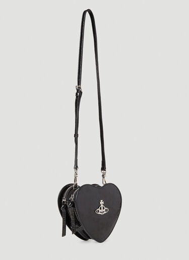 Vivienne Westwood Louise 心形单肩包 黑色 vvw0251058