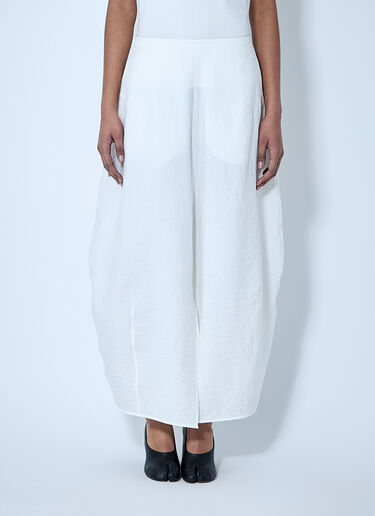 TOTEME Parachute Skirt White tot0260022