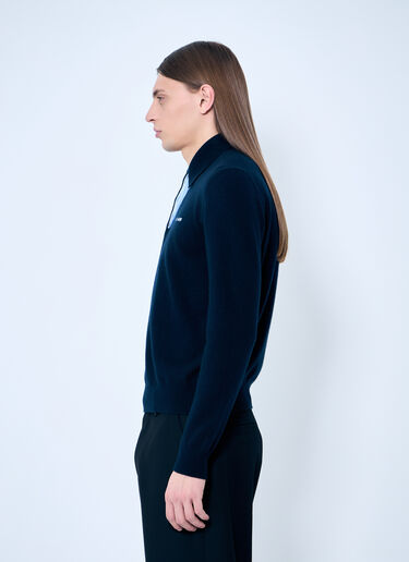 Miu Miu Cashmere Polo Sweater Black miu0359002