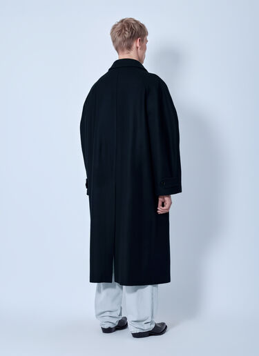 LN-CC® - Jil Sander: Classic Long Coat - Black Jil Sander Classic Long Coat Black jil0166004