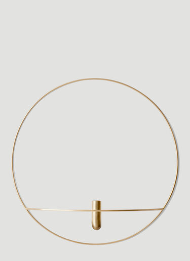 POV Large Circular Vase Audo Copenhagen POV Large Circular Vase Gold wps0670172
