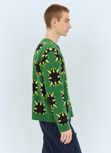 Awake NY Spike Sweater Green awk0159008