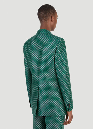Gucci GG 金银丝西装外套 绿 guc0245027
