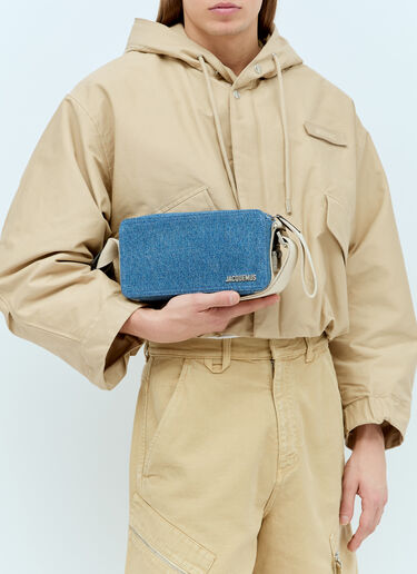 Jacquemus Le Cuerda ホリゾンタル クロスボディバッグ ブルー jac0156029