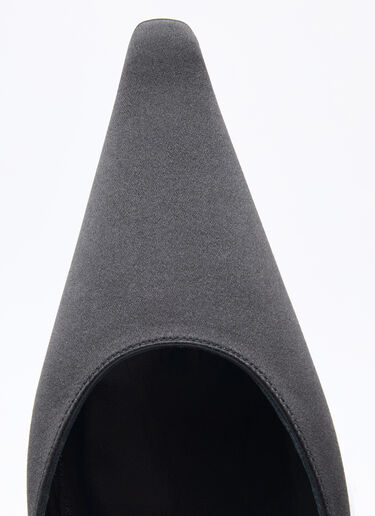 Saint Laurent AimÃ©Ã¨ 露跟浅口鞋 黑色 sla0258006
