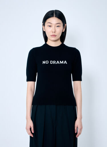 Sportmax Wool-And-Cashmere-Blend Sweater Black spx0259010