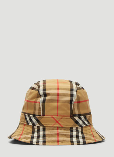 Burberry Vintage Check Bucket Hat Black bur0237021