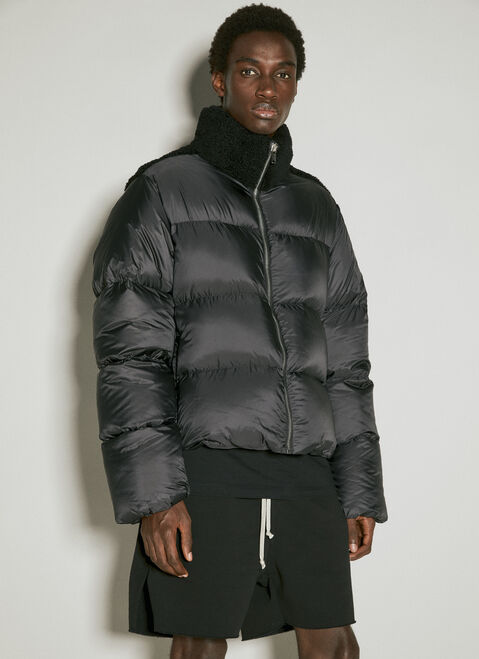 Moncler x Rick Owens Cyclopic Short Down Jacket Black mcs0355006