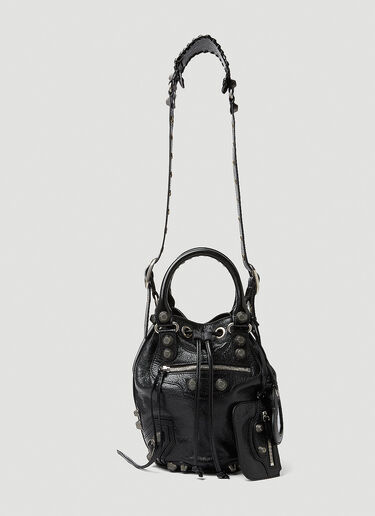 Balenciaga Le Cagole Bucket Small Handbag Black bal0249070