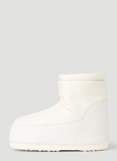 No Lace Rubber Boots Moon Boot No Lace Rubber Boots Cream mnb0351003