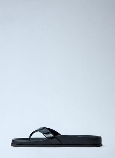 Toteme Swift Naplack Sandals Black tot0265023