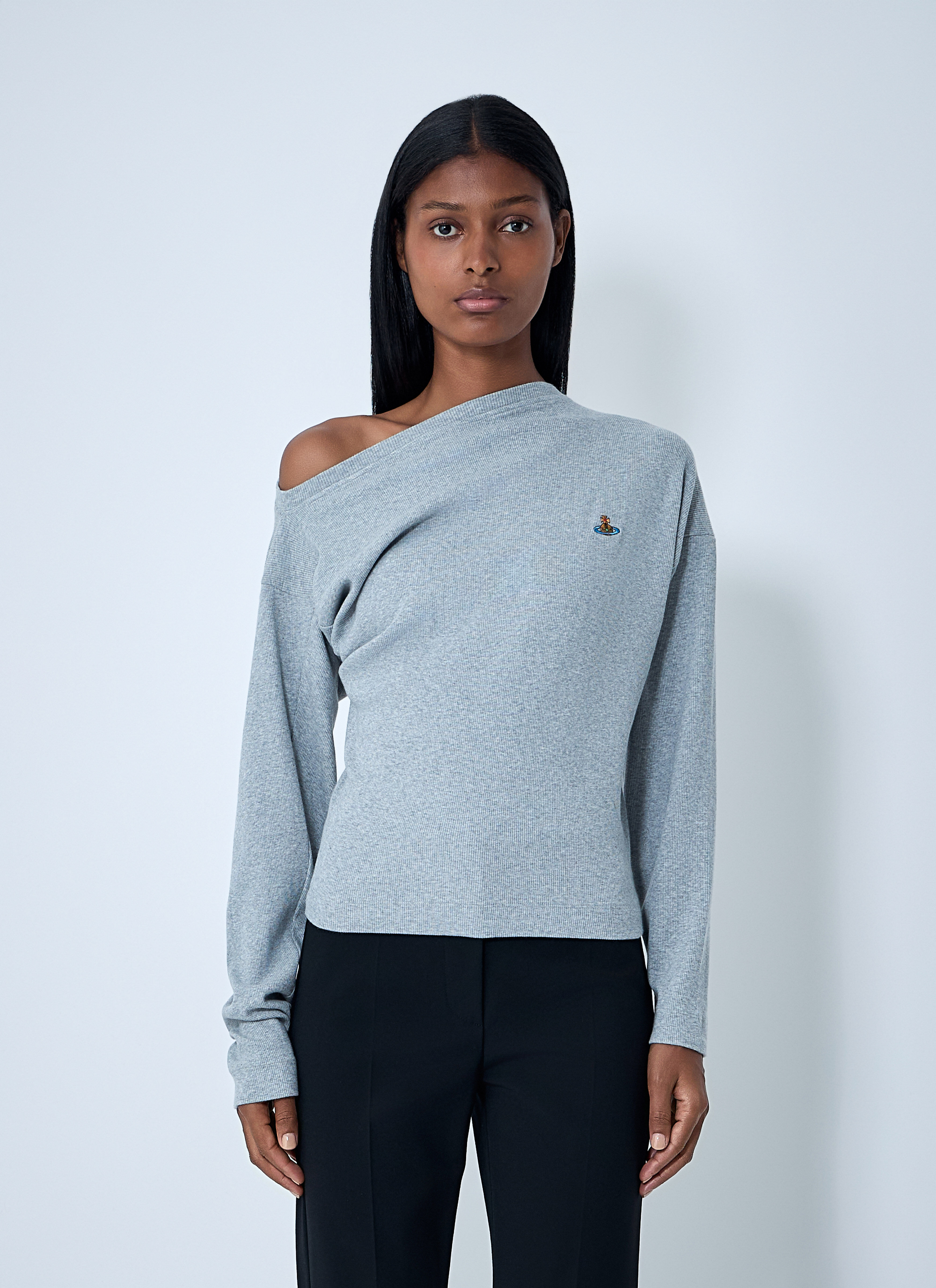 Vivienne Westwood Women's' Hebo Top in Grey | LN-CC®