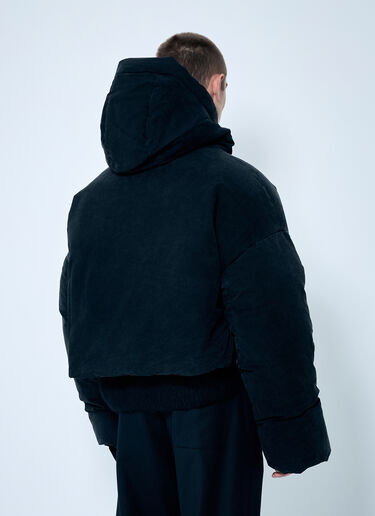 Entire Studios MML Hooded Puffer Jacket Black ent0158012
