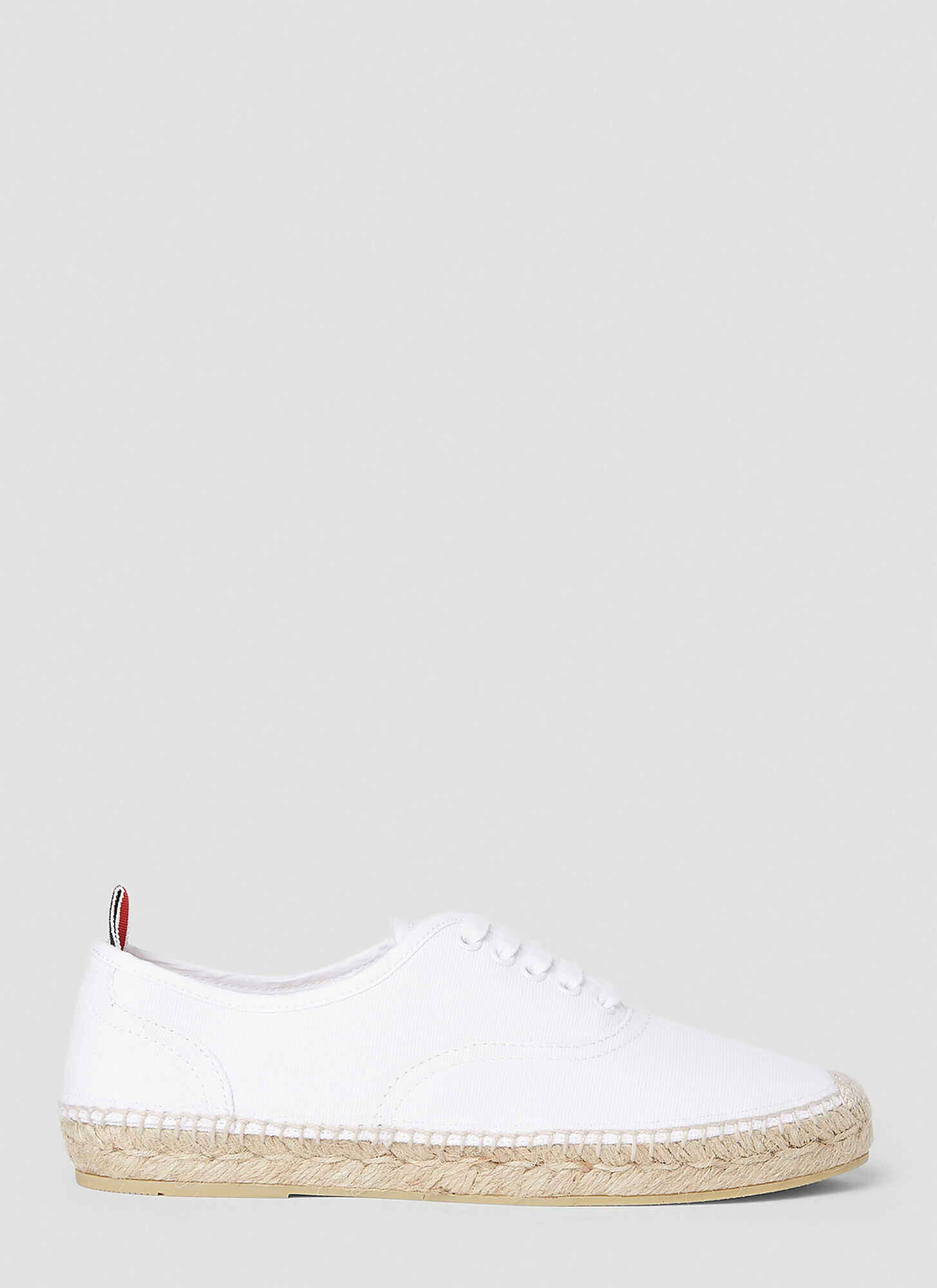 THOM BROWNE THOM BROWNE ESPADRILLE SNEAKERS FEMALE WHITEFEMALE