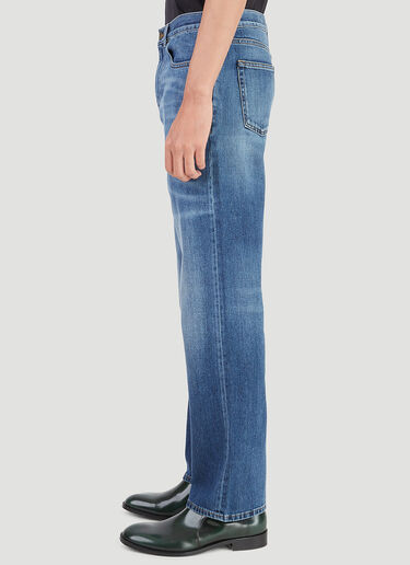 Saint Laurent 直筒牛仔裤 蓝色 sla0145008