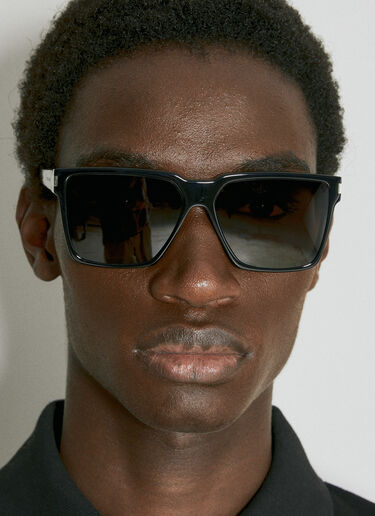 SL 610 Square Sunglasses Saint Laurent SL 610 Square Sunglasses Black yss0154002