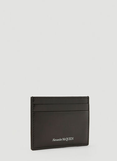 Alexander McQueen 레더 카드 홀더 블랙 amq0142018