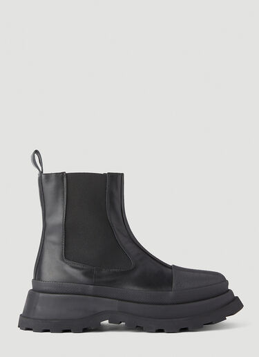 Jil Sander Chelsea Boots Black jil0245054