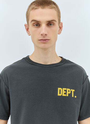 Gallery Dept. Dept Student/Coach 양면 티셔츠 블랙 gdp0158005