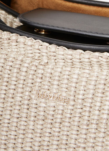 Marines Straw Tote Bag Max Mara Marines Straw Tote Bag Beige max0252036