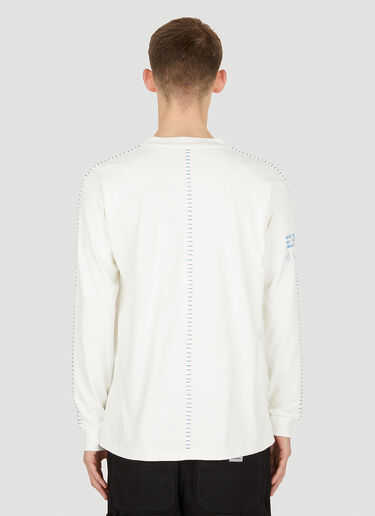 Space Available Artisan Weaving T-Shirt White spa0350016
