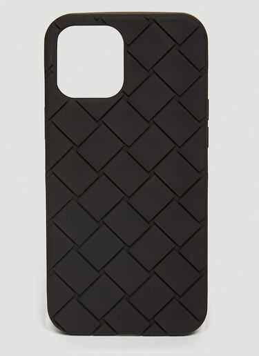 Bottega Veneta Iphone 12 Pro Max Case  Black bov0146045