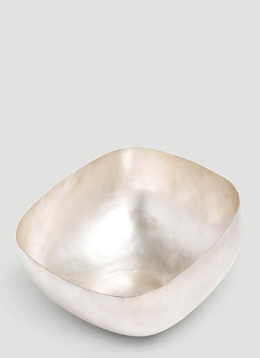 Tom Dixon Medium Square Bash Vessel Silver wps0638030