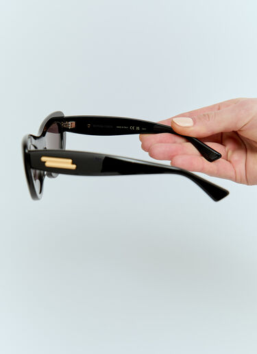 Bottega Veneta Bombe Cat-Eye Sunglasses Black bos0256001